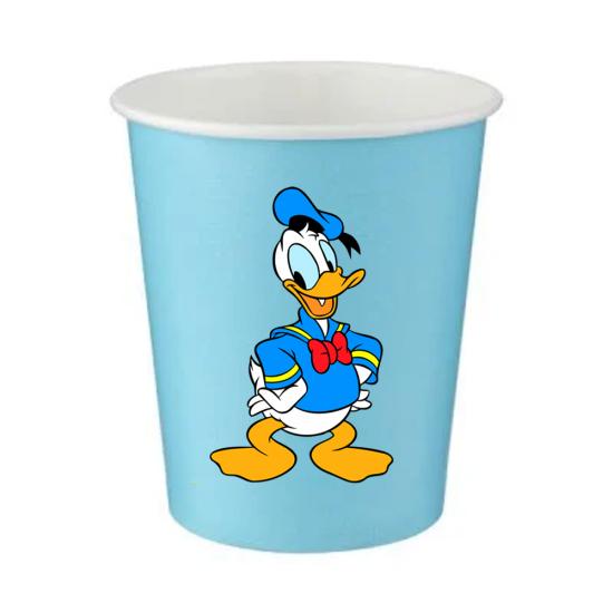 Donald Duck Konsepti Karton Bardak 5’li