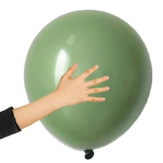 24 inc Jumbo Boy Küf Yeşili Renk Balon