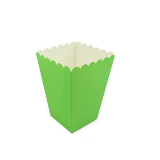Mısır Popcorn Kutusu Yeşil - 5 Adet
