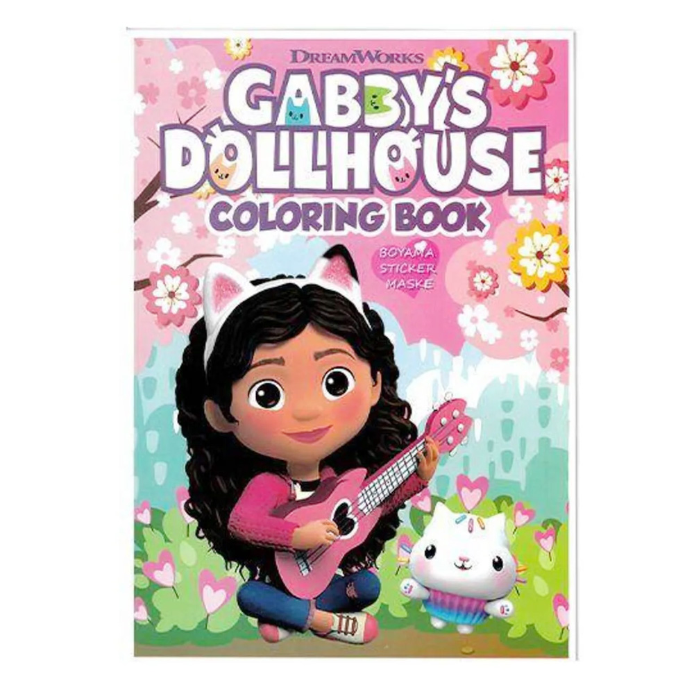 Gabby Dollhouse Konsepti Boyama Kitabı 