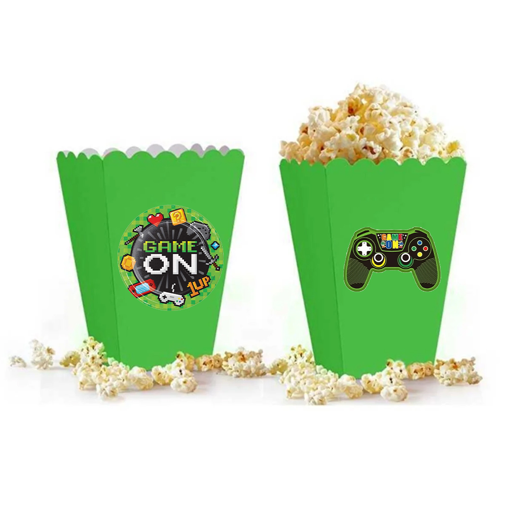 Game On Konsepti Popcorn Mısır Kutusu 5’li