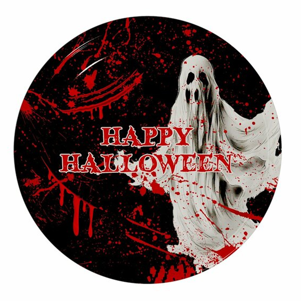 Halloween Bloody Temalı Karton Tabak 8’li