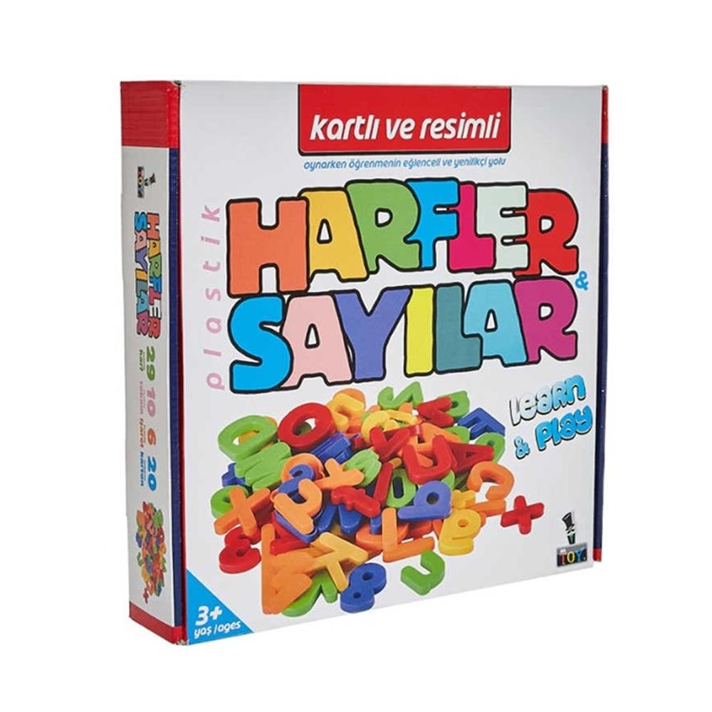 Öğretici Harfler ve Sayılar Kutu Seti