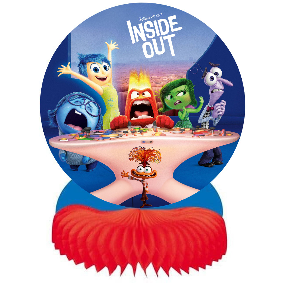 Ters Yüz Inside Out Temalı Masa Süsü