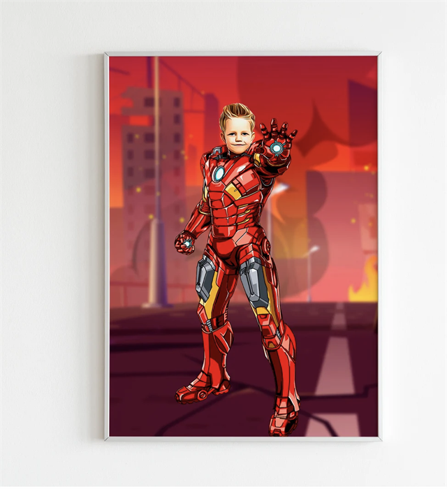 Iron Man Poster - Kişiye Özel