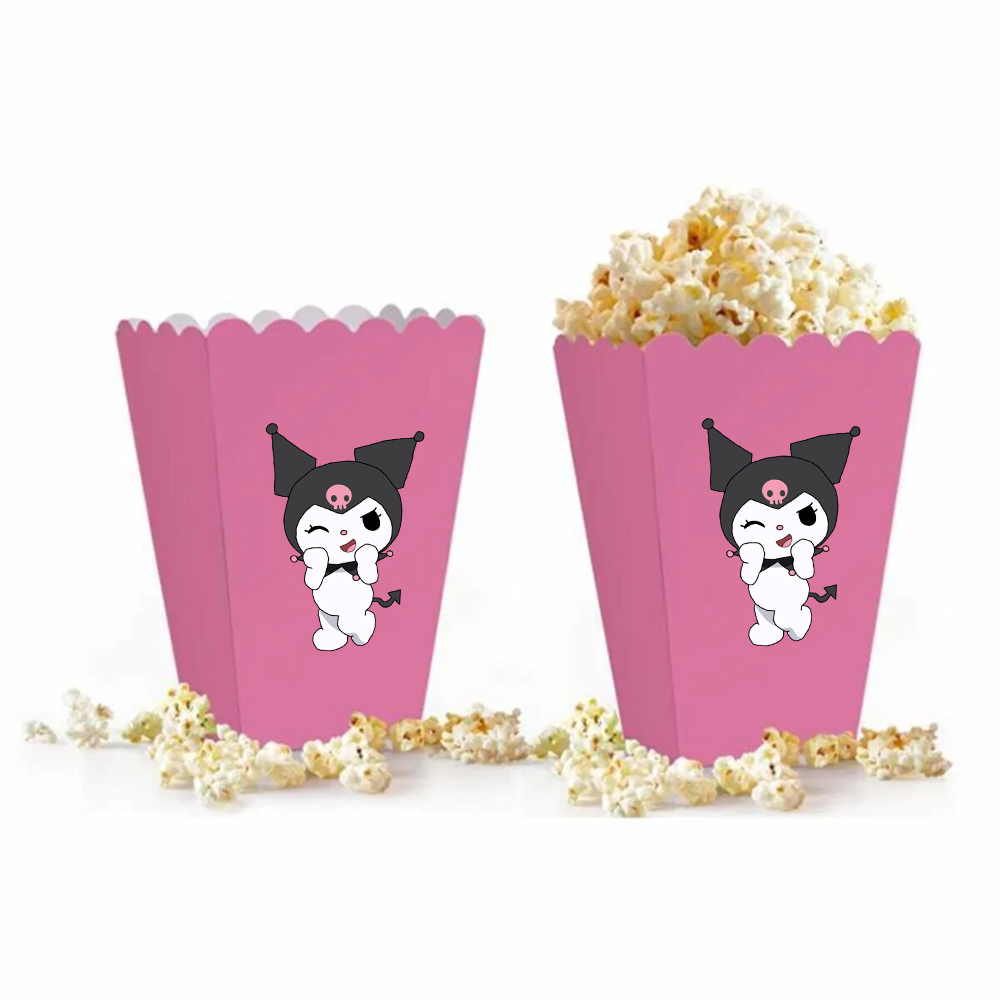 Kuromi Konsepti Popcorn Mısır Kutusu 5’li