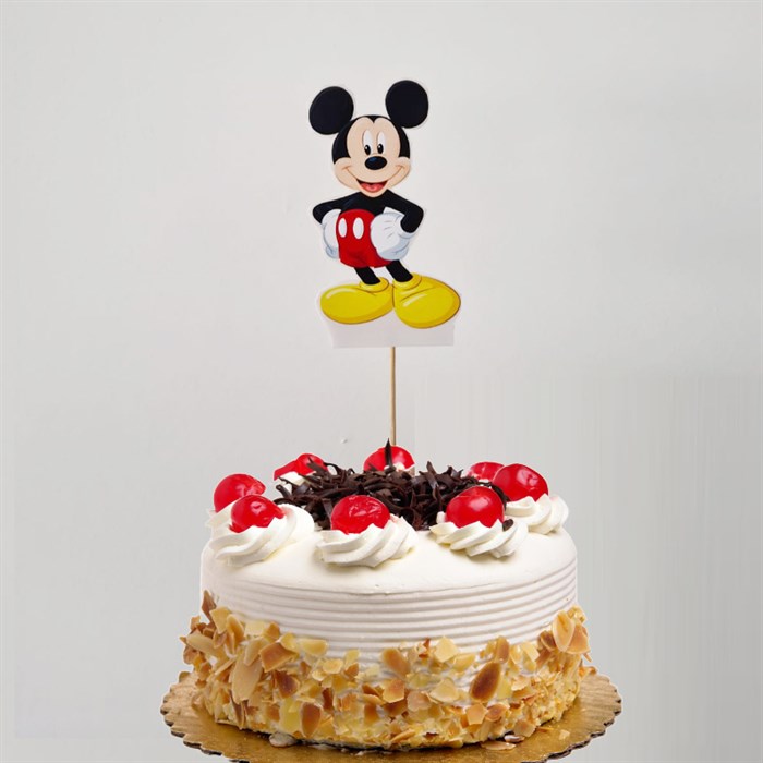 Mickey Mouse Temalı Çubuklu Maket Süs