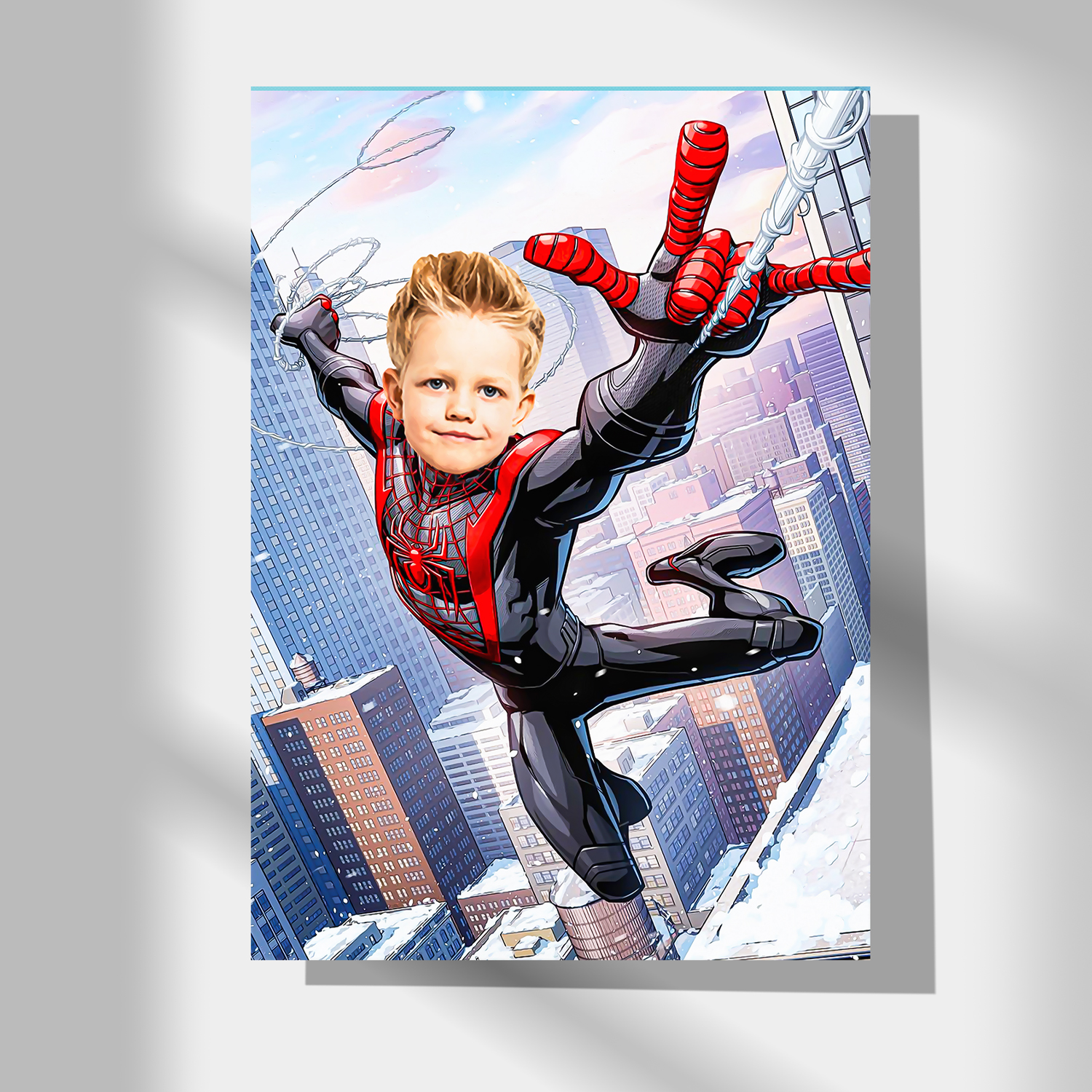 Miles Morales Konsepti Kişiye Özel Poster