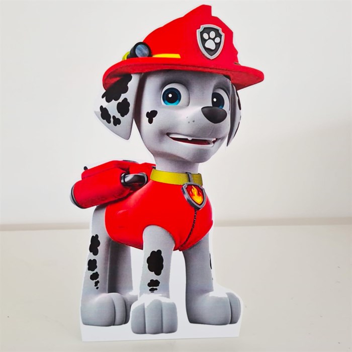 Paw Patrol Marshall Temalı Ayaklı Dekor Pano 30 cm