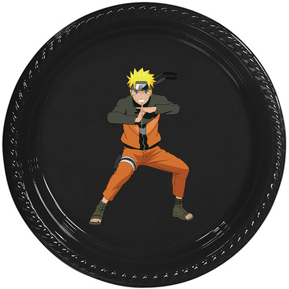 Naruto Konsepti Siyah Tabak 5’li