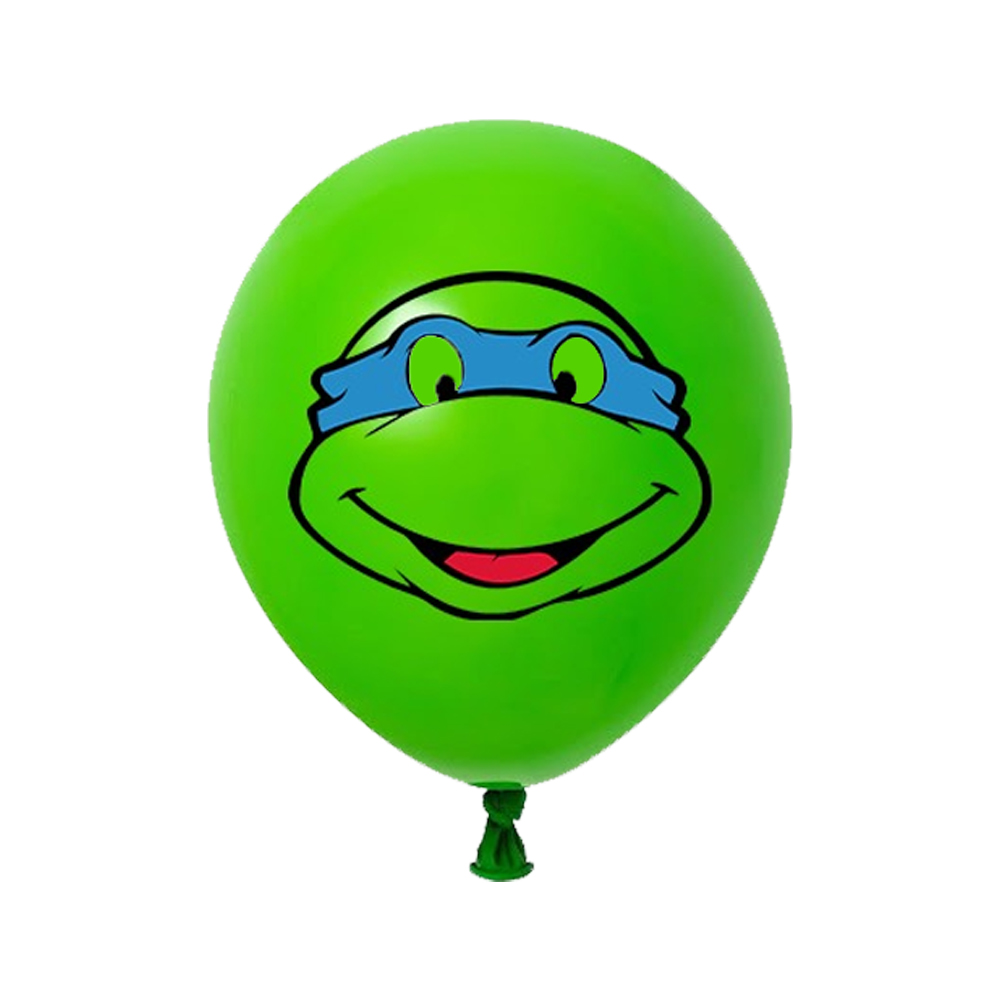 Ninja Turtles Konsepti Lateks Balon 5’li