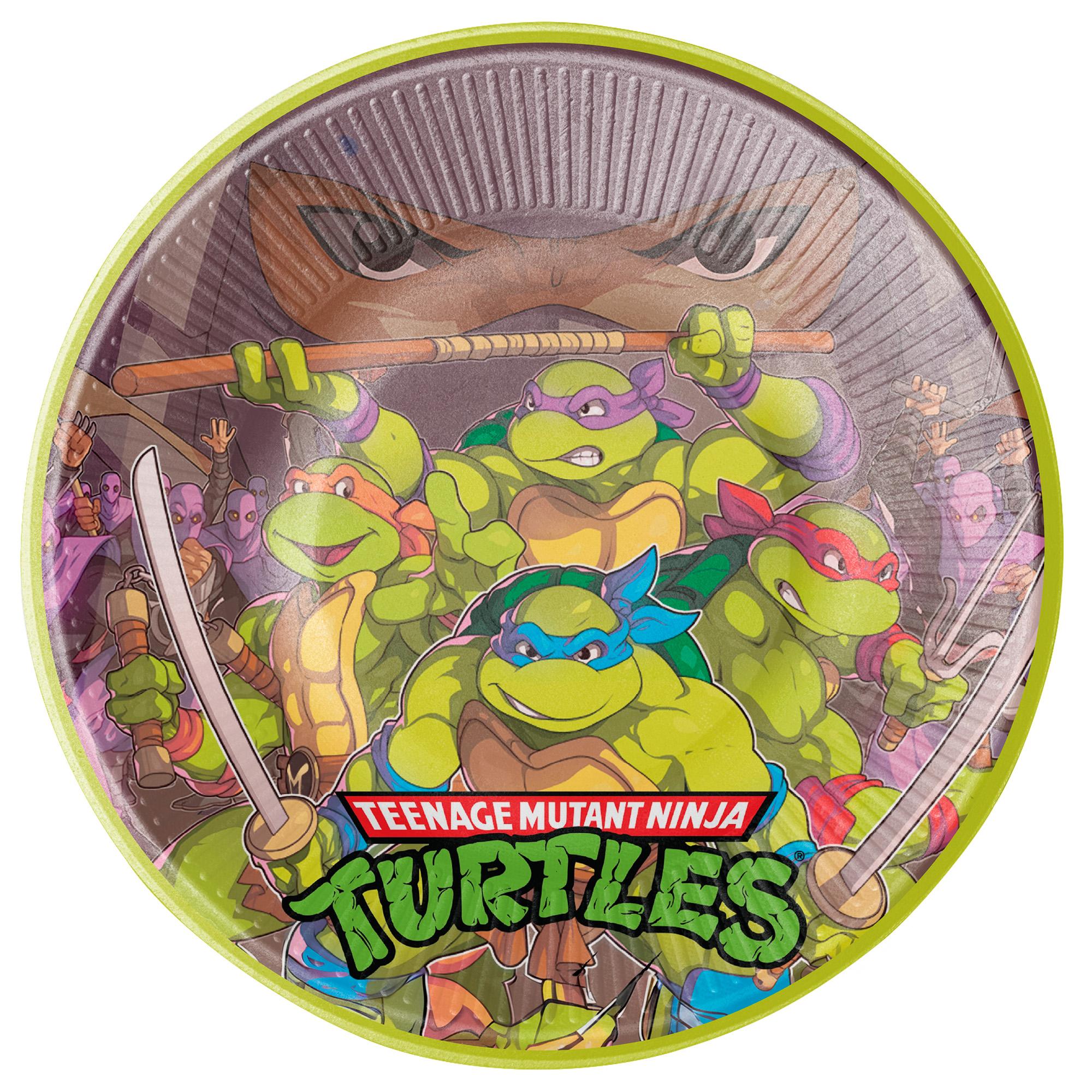 Ninja Turtles Temalı Tabak 8’li