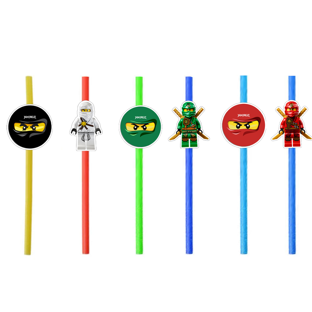 Ninjago Konsepti Pipet 6’lı