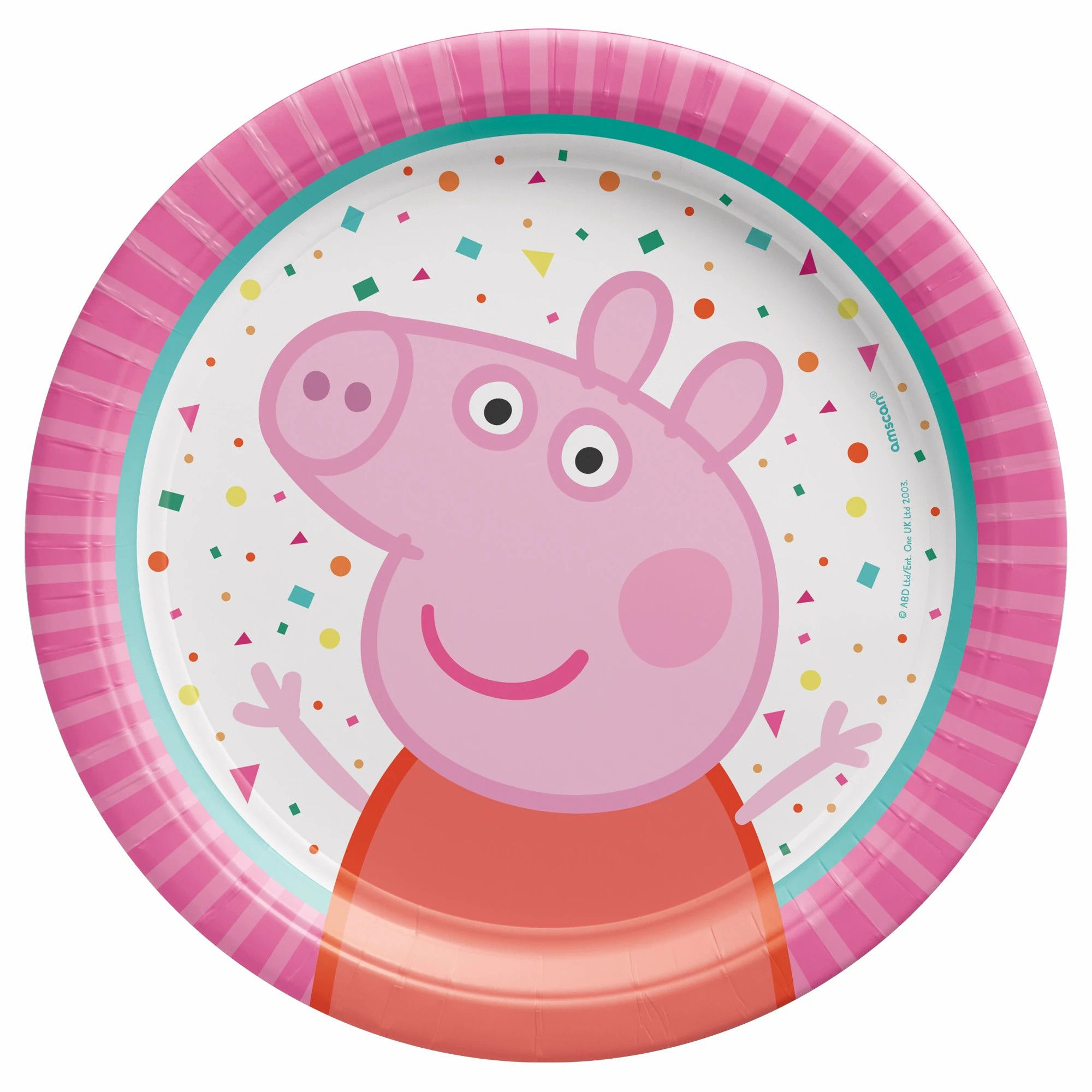 Peppa Pig Konsepti Karton Tabak 8’li