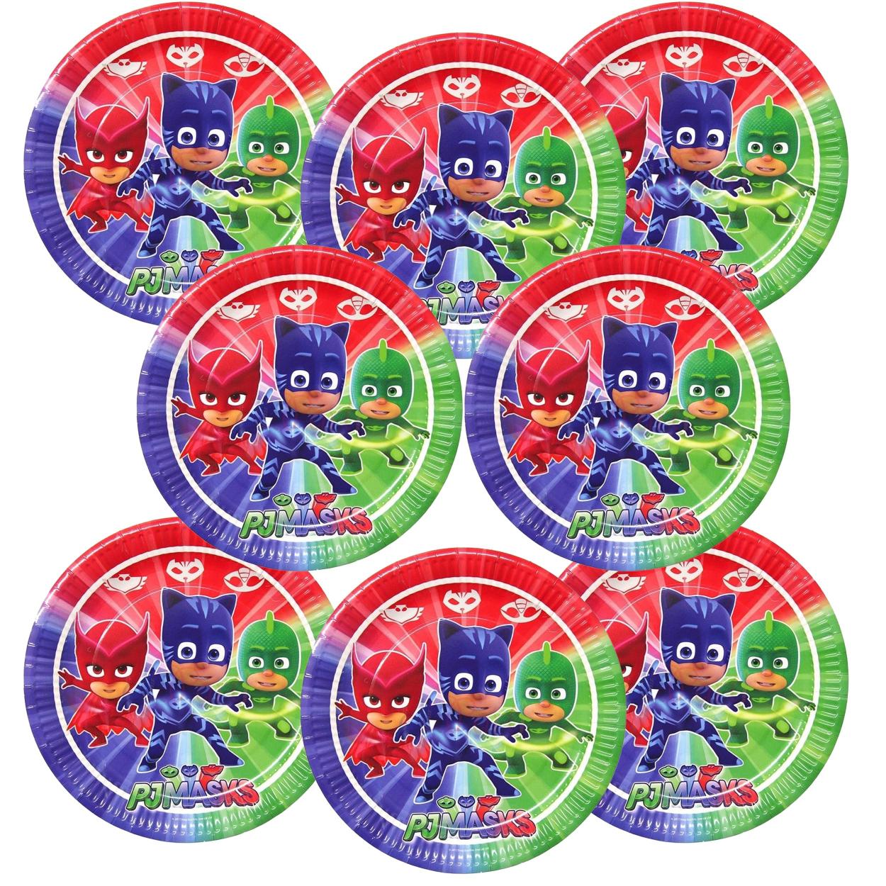 PJ Mask Temalı Doğum Günü Seti 8 Kişilik