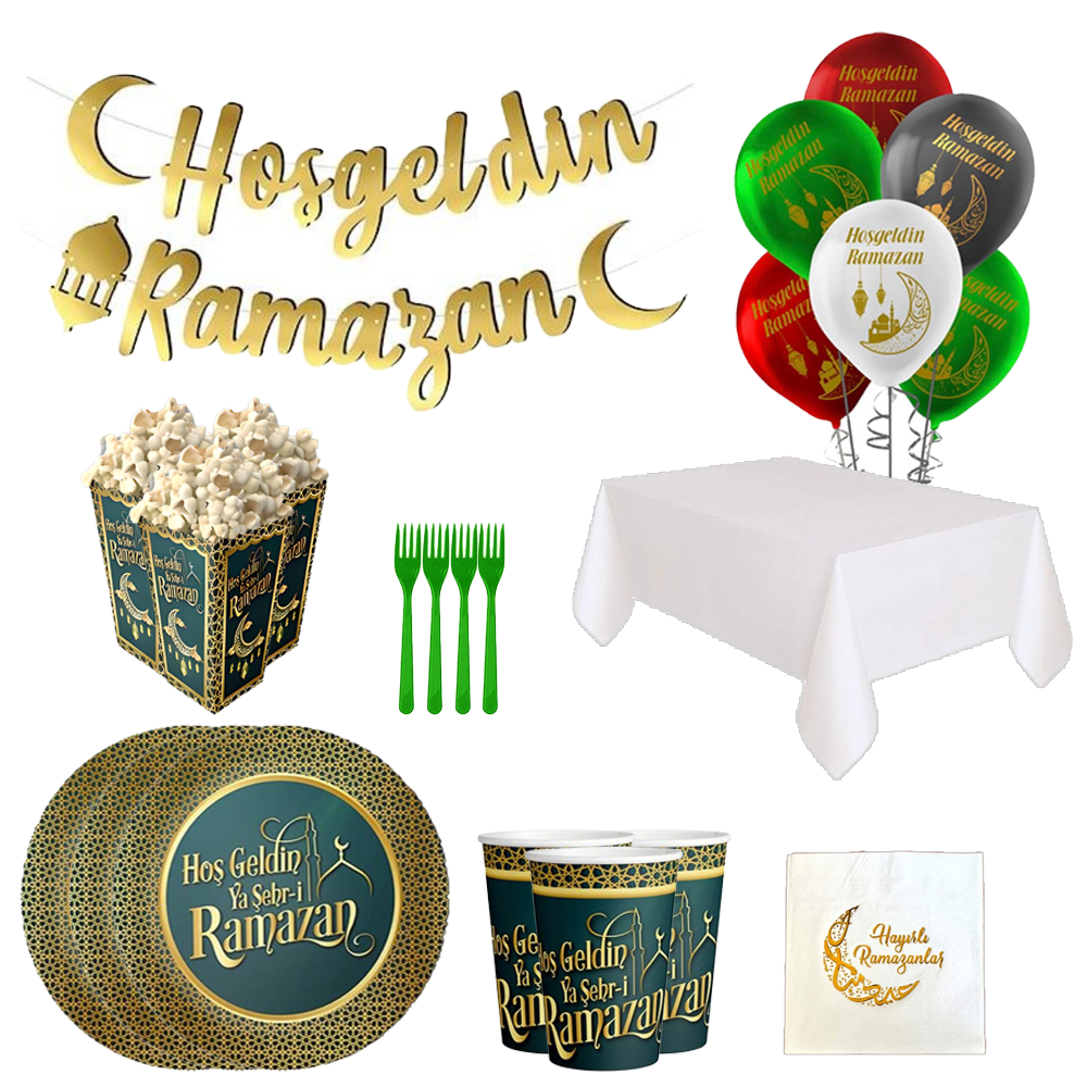 Hoş Geldin Ramazan Konseptli 16 Kişilik Set