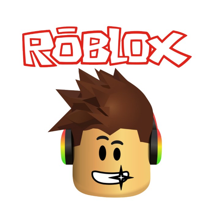 Roblox konseptli Sticker 12 cm 1 adet