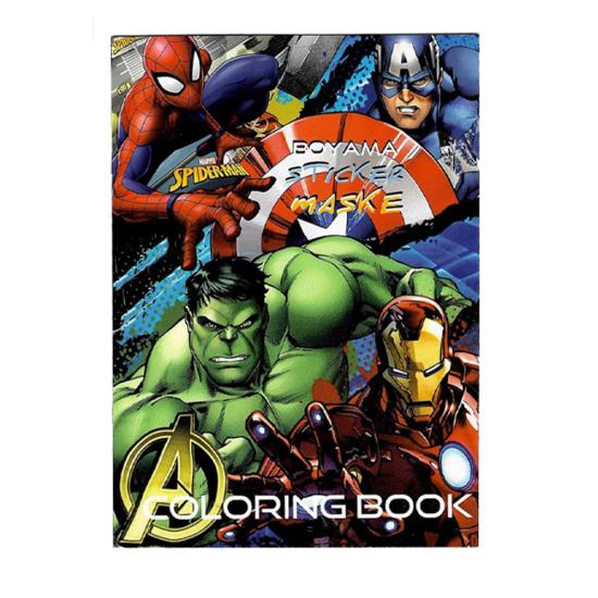 Avengers Konsepti Boyama Kitabı