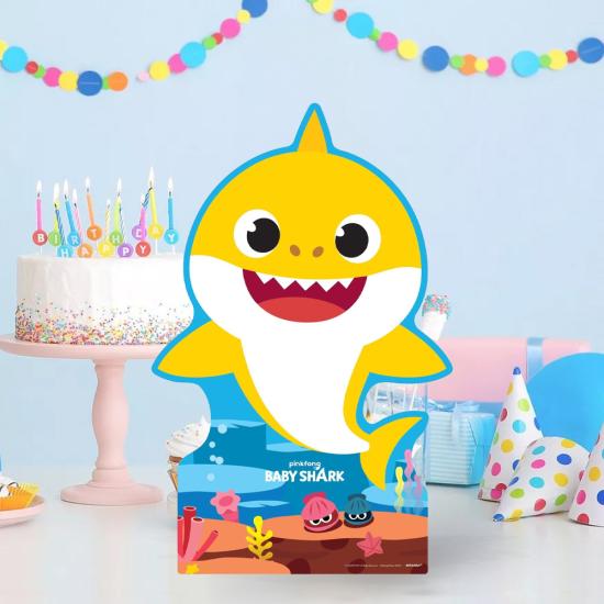 Baby Shark Konsepti Ayaklı Dekor Pano