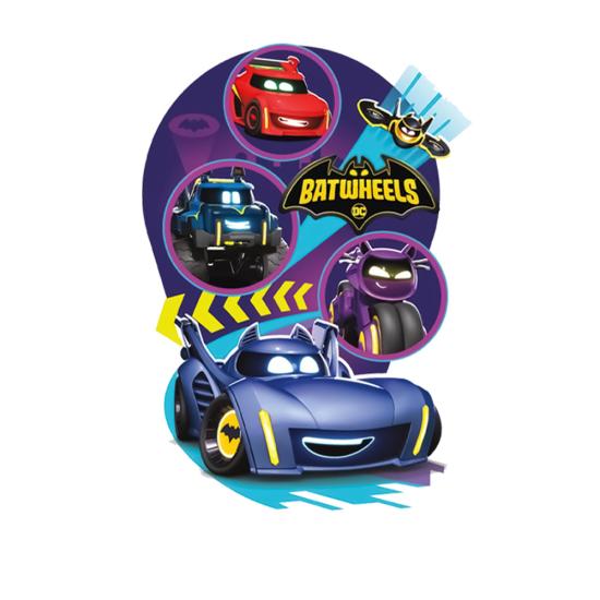 Batwheels Temalı Çıkartma 12 cm