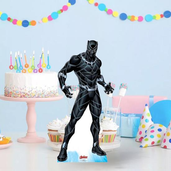 Black Panther Konsepti Ayaklı Dekor Pano