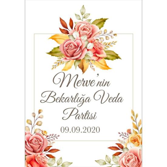 Kişiye Özel Bride To Be Temalı Afişi 6