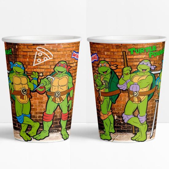 Ninja Turtles Konsepti Bardak 8’li