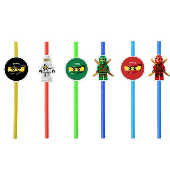 Ninjago Konsepti Pipet 6’lı