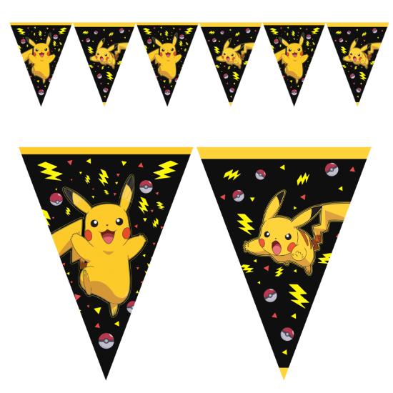 Pokemon Pikachu Konsepti Mini Flama Bayrak