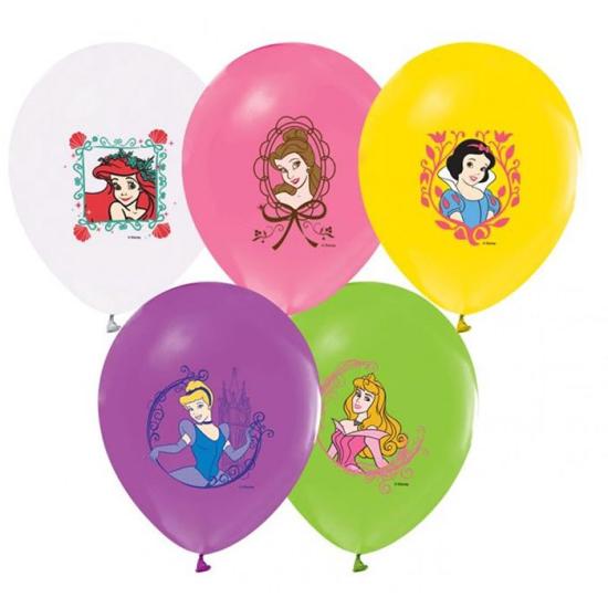 Disney Prensesler Temalı Baskılı Lateks Balon