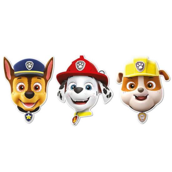 Paw Patrol Konseptli  Lisanslı Maske - 6 Adet