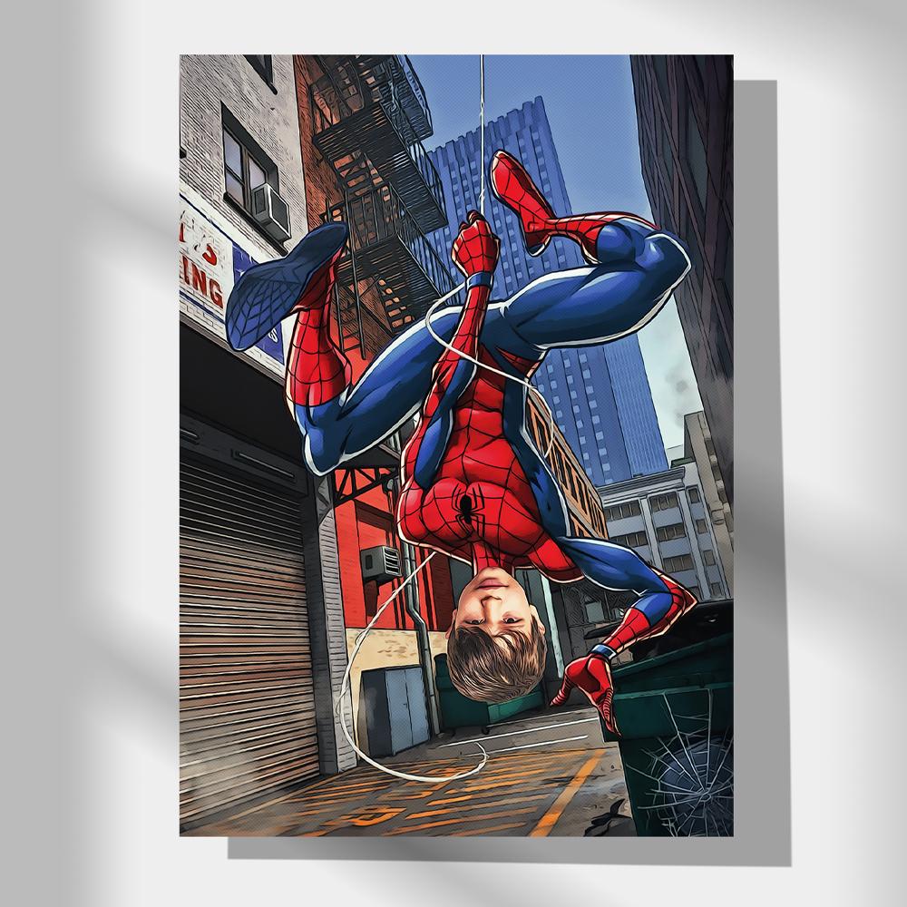 Spider-Man Konsepti Kişiye Özel Poster