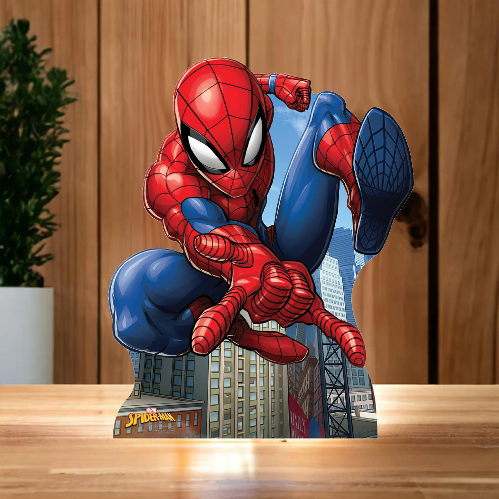 Spider-Man Konsepti Ayaklı Dekor Pano