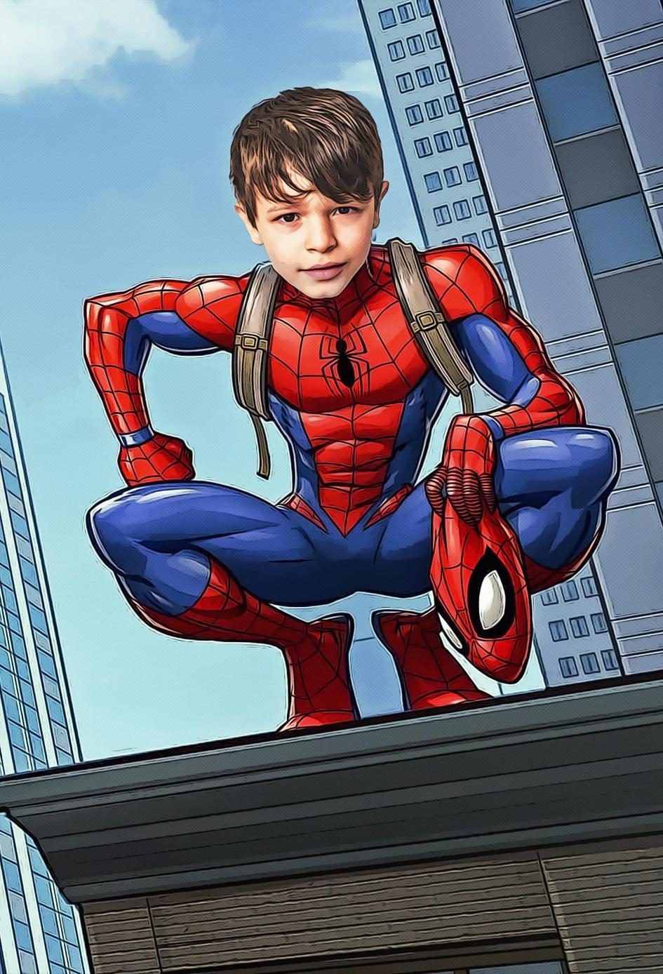 Spider-Man Konsepti Kişiye Özel Poster