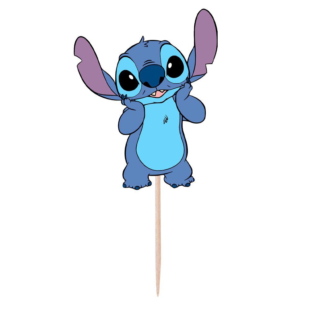 Stitch Konsepti Çubuk Süs