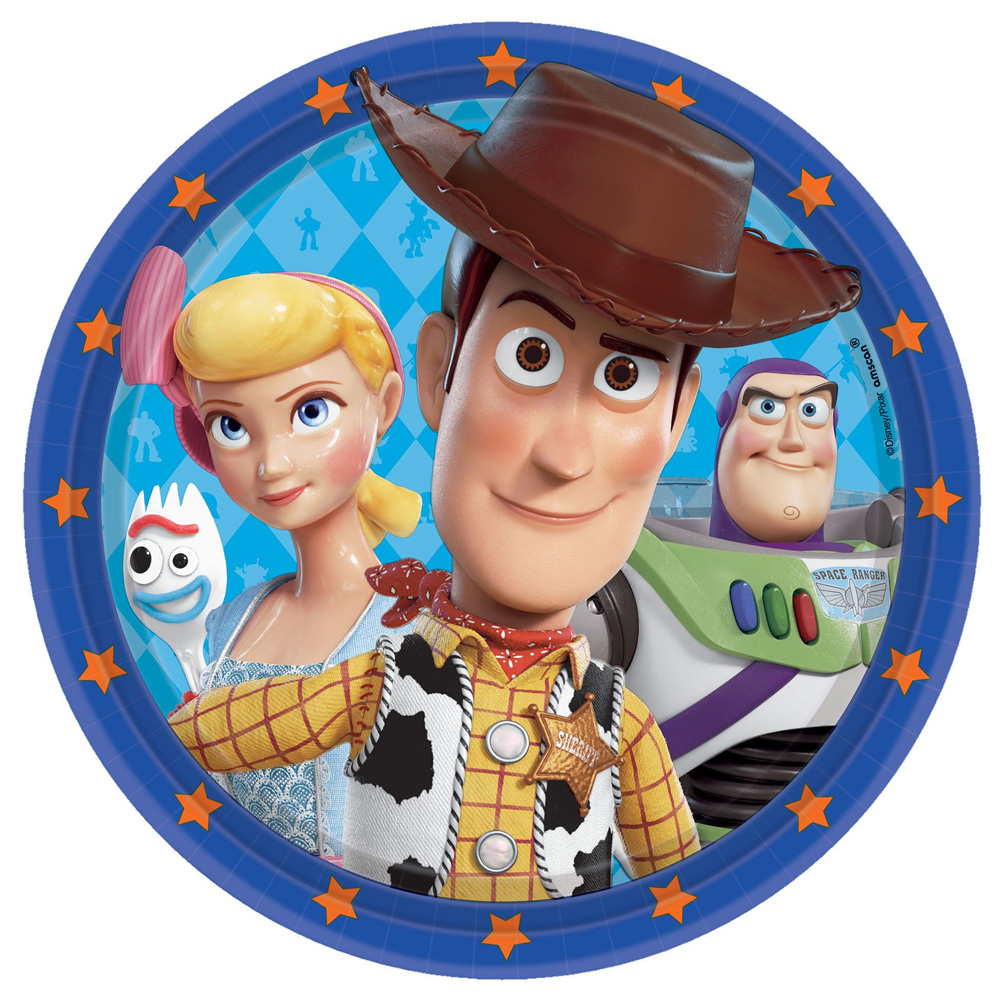 Toy Story Temalı Tabak 8’li