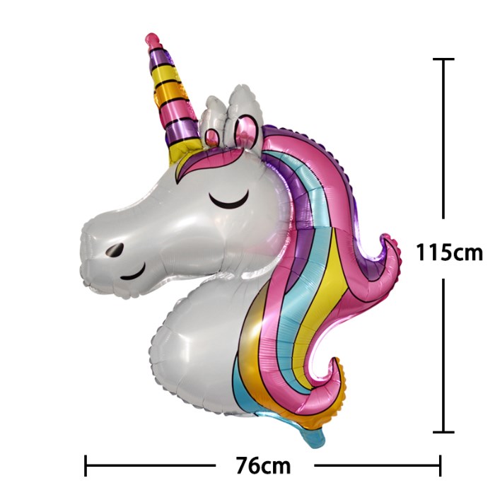 Unicorn Konsepti Folyo Balon