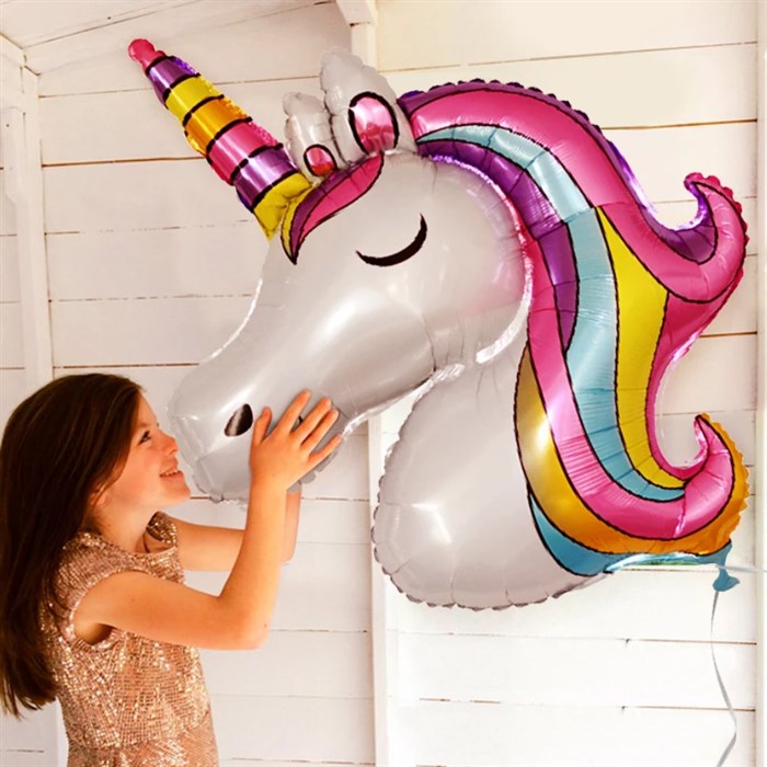 Unicorn Konsepti Folyo Balon